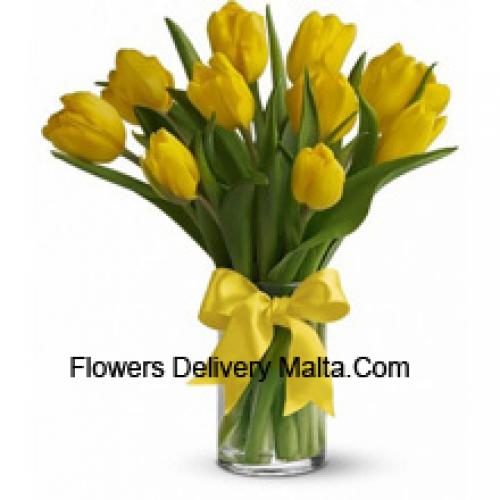 Beautiful Yellow Tulips