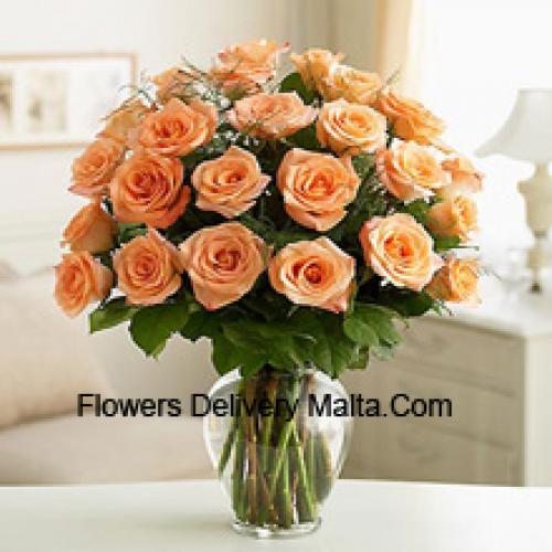 25 Divine Peach Roses