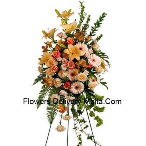 Lovely Funeral Flower Arrangement